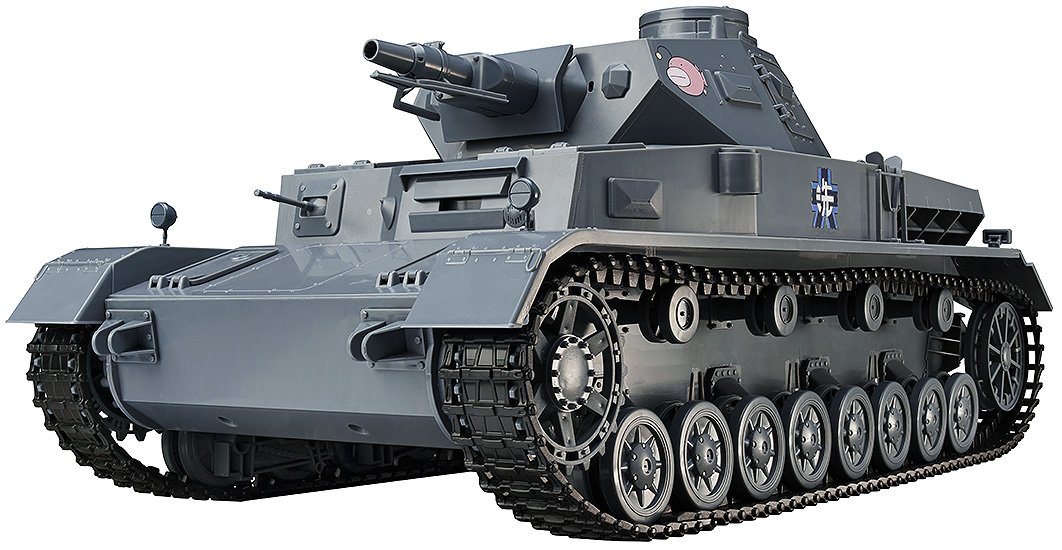 【中古】【非常に良い】figma ガールズ&パンツァー Vehicles IV号戦車D型 本戦仕様 1/12スケール ABS製 組み立て済み電動モデル