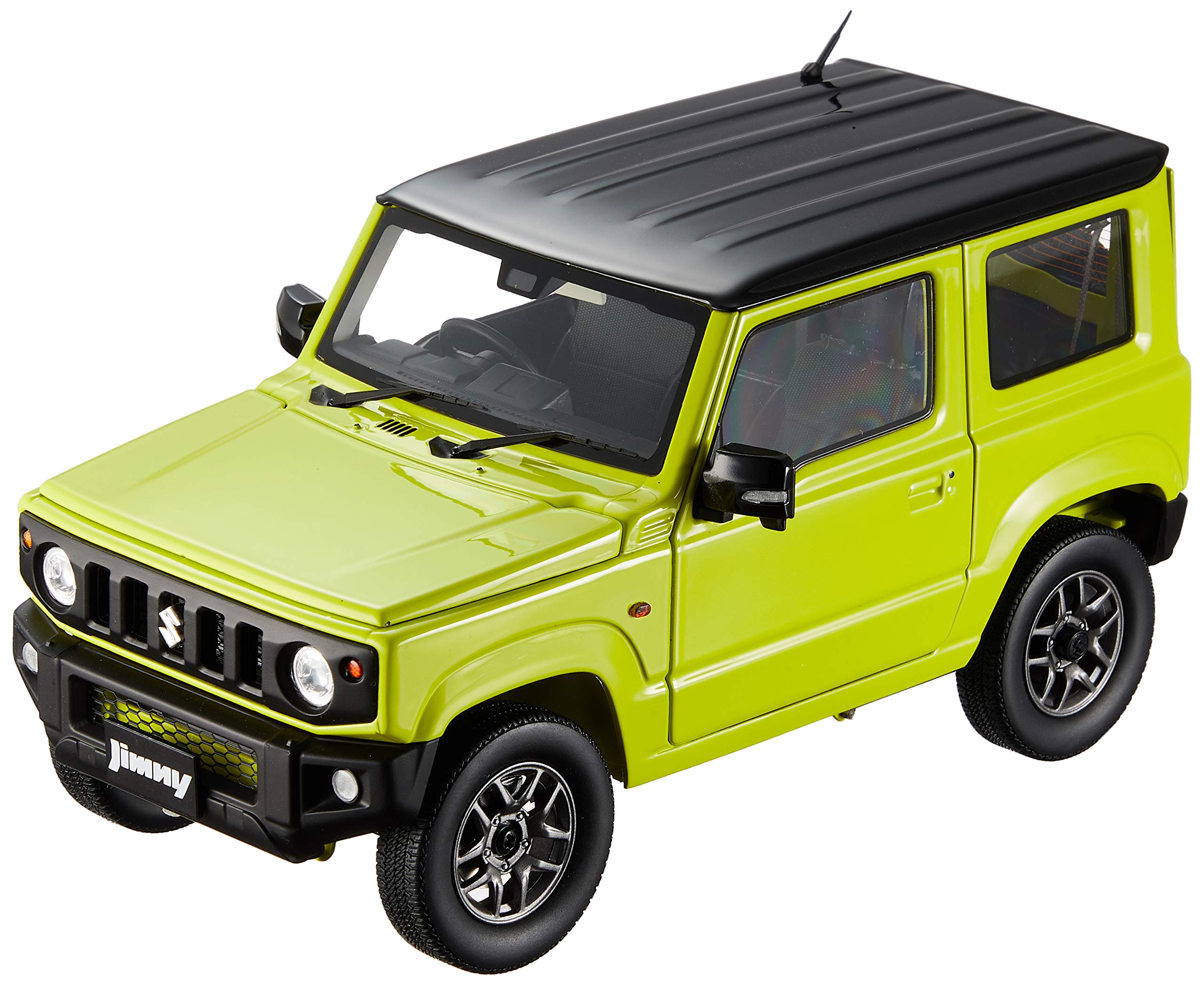 【中古】【非常に良い】☆ BM CREATIONS 1/18 スズキジムニー (JB64) 右ハンドル キネティックイエロー(ZZB)日本仕様660ccエンジン｜ドリエムコーポレーション