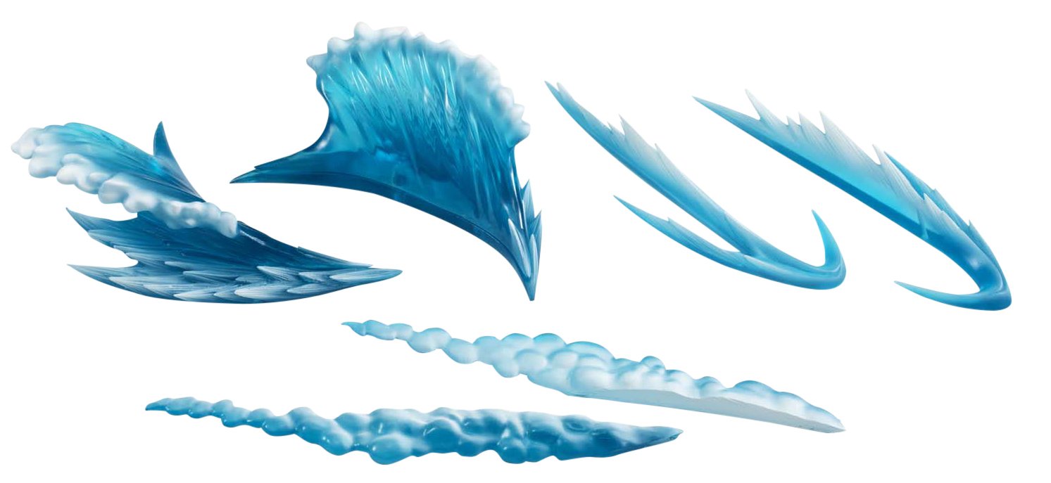 【中古】【非常に良い】TAMASHII NATIONS 魂EFFECT WAVE Blue Ver. ノンスケール ABS&PVC製 塗装済み可動フィギュア