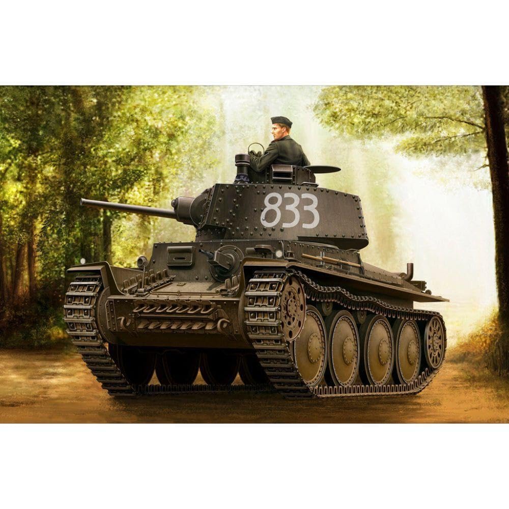 【中古】【非常に良い】ホビーボス 80136 1/35 ドイツ 38 t 戦車 E/F型 プラモデル