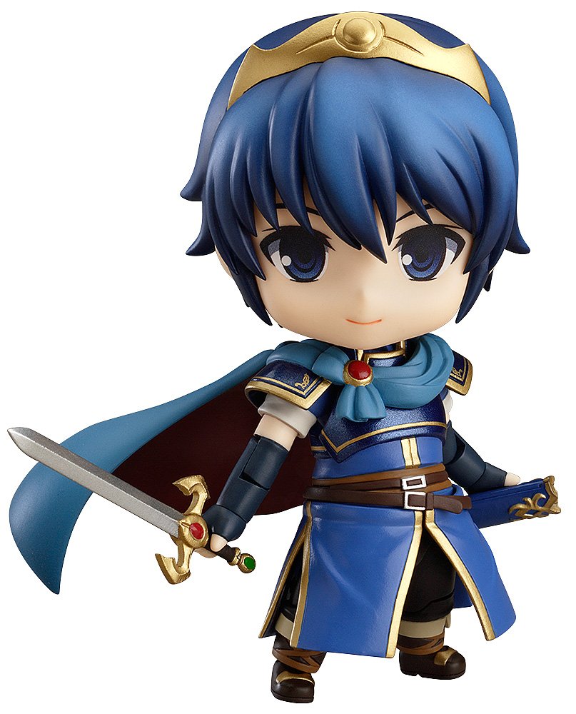 【中古】【非常に良い】ねんどろいど ファイアーエムブレム 新・紋章の謎 マルス 新・紋章の謎エディション ノンスケール ABS&PVC製 塗装済み可動フィギュア