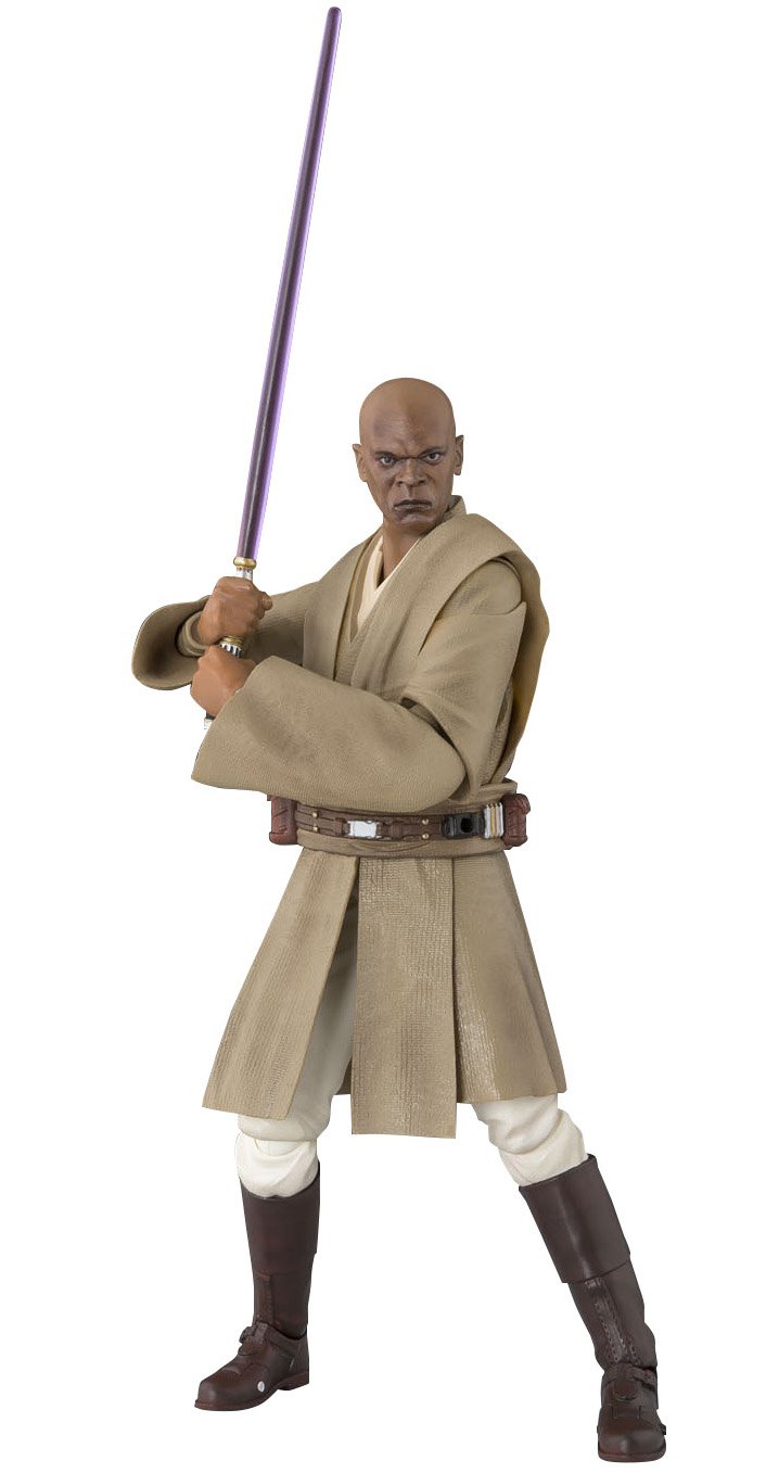 【中古】【非常に良い】TAMASHII NATIONS S.H.フィギュアーツ スター・ウォーズ メイス・ウィンドゥ 約150mm ABS&PVC製 塗装済み可動フィギュア|ドリエムコーポレーション