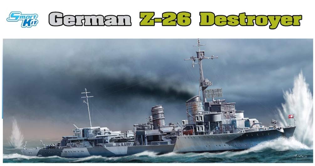 【中古】【非常に良い】プラッツ 1/350 第二次世界大戦 ドイツ海軍 駆逐艦 Z-26 プラモデル DR1064|ドリエムコーポレーション