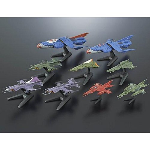 【中古】【非常に良い】宇宙戦艦ヤマト　2199　メカコレ大ガミラス帝国軍艦載機セット　銀河の果て編｜ドリエムコーポレーション