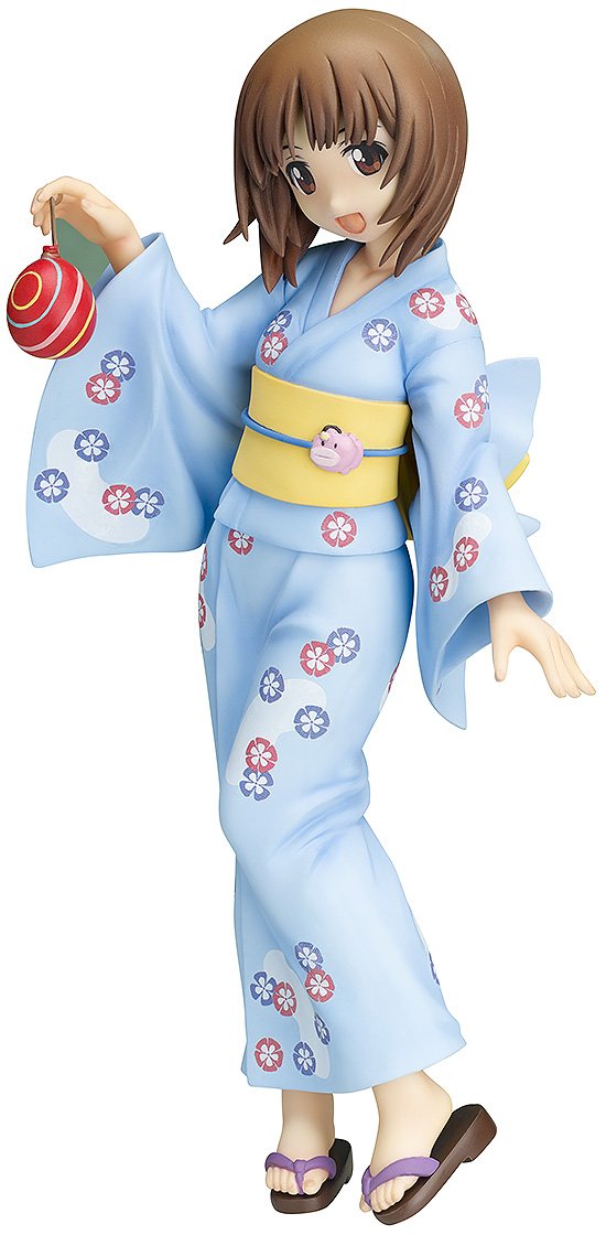 【中古】【非常に良い】ガールズ&パンツァー 西住みほ 浴衣Ver. ノンスケール 1/8スケール PVC製 塗装済み完成品フィギュア