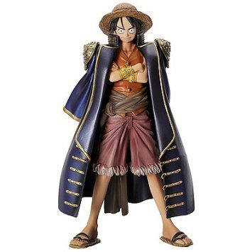 【中古】【非常に良い】ワンピース 組立式DXフィギュア ～THE GRANDLINE MEN～ vol.4 モンキー・D・ルフィ 単品