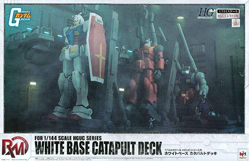 【中古】【非常に良い】Realistic Model Series 1/144スケール HGUCシリーズ用 ホワイトベースカタパルトデッキ (メガトレショップ限定)