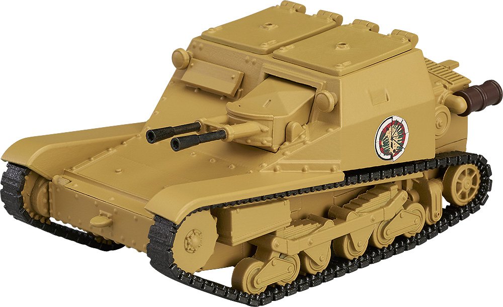 【中古】【非常に良い】ねんどろいどもあ ガールズ&パンツァー 劇場版 CV33型快速戦車(L3/33) ノンスケール ABS&PVC製 塗装済み完成品フィギュア