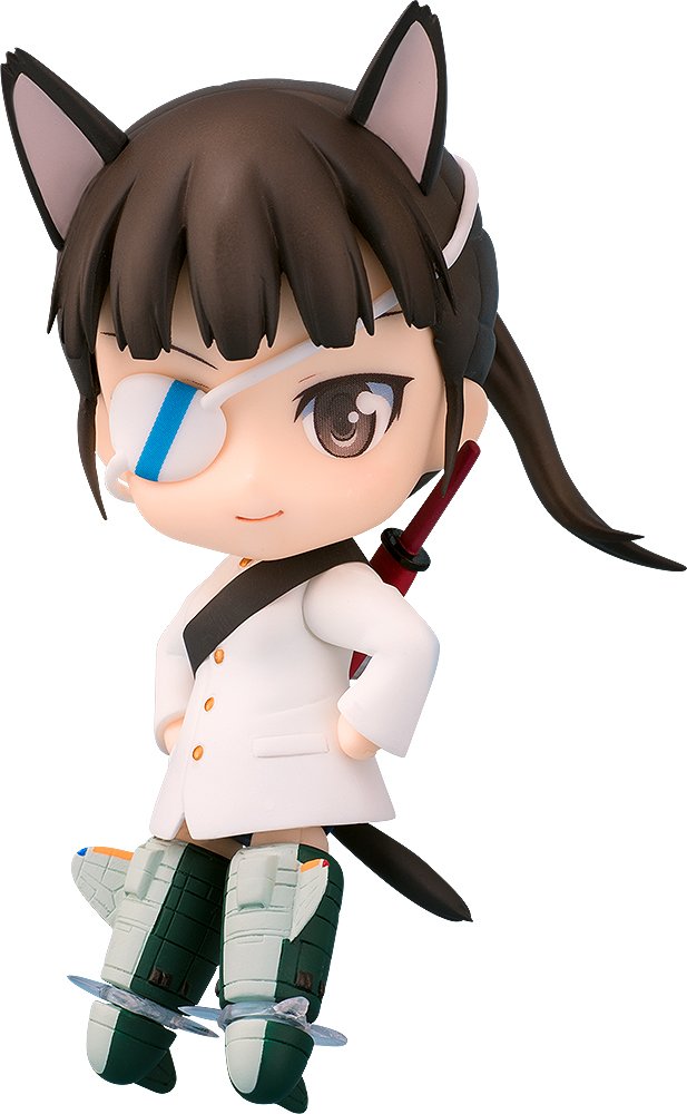 【中古】【非常に良い】ねんどろいど ストライクウィッチーズ2 坂本美緒 ノンスケール ABS&PVC製 塗装済み可動フィギュア|ドリエムコーポレーション