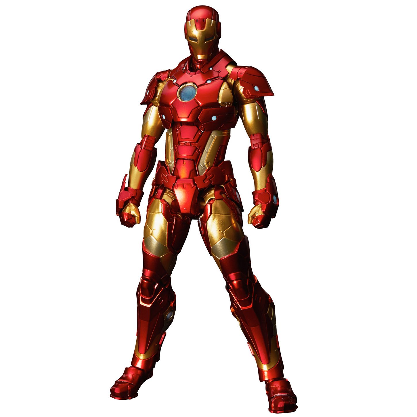 【中古】【非常に良い】RE:EDIT IRON MAN #01 Bleeding Edge Armor(再販)ノンスケールPVC&ABS&ダイキャスト製塗装済み可動フィギュア画像