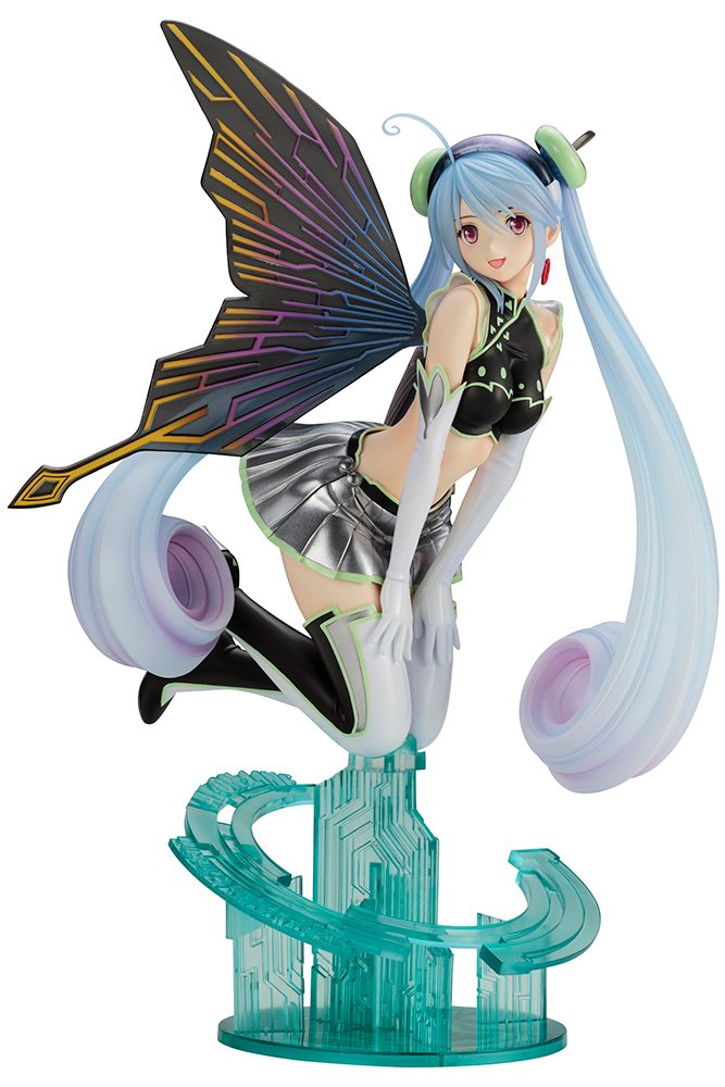 【中古】【非常に良い】Tonys ヒロインコレクション 電脳妖精 アイオーン・リーネ 1/6スケール PVC製 塗装済み完成品フィギュア