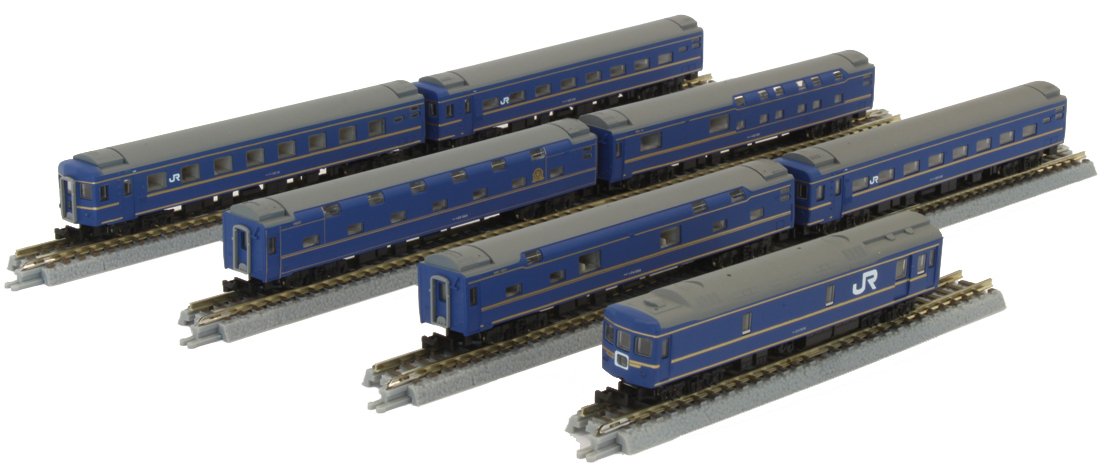 【中古】【非常に良い】ロクハン Zゲージ T017-1 24系 北斗星 JR東日本・北海道編成 基本7両セット