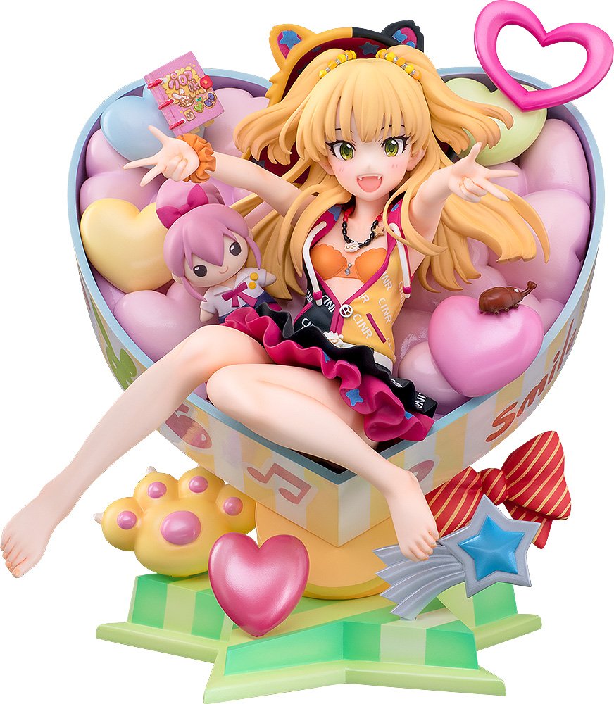 【中古】【非常に良い】アイドルマスター シンデレラガールズ 城ヶ崎莉嘉 カリスマちびギャルVer. 1/8スケール ABS&PVC製 塗装済み完成品フィギュア