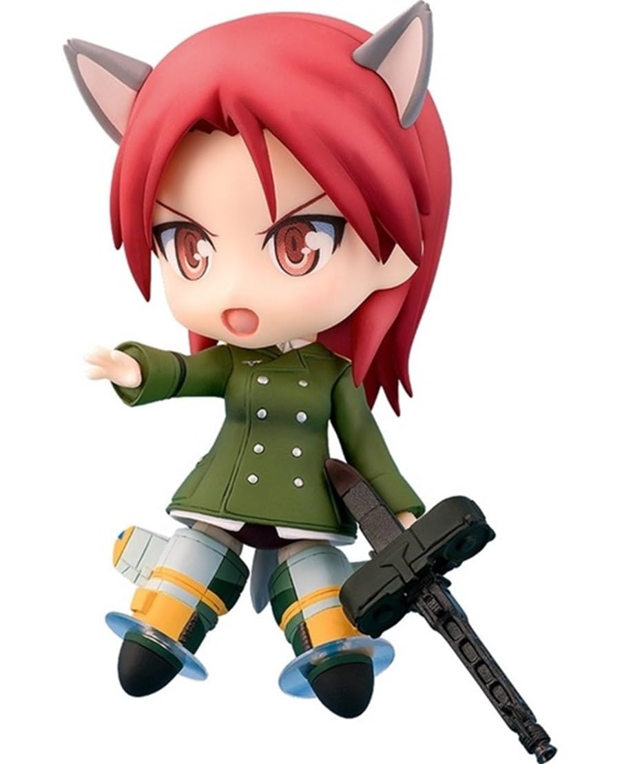 【中古】【非常に良い】ねんどろいど ストライクウィッチーズ2 ミーナ・ディートリンデ・ヴィルケ ノンスケール ABS&PVC製 塗装済み可動フィギュア|ドリエムコーポレーション