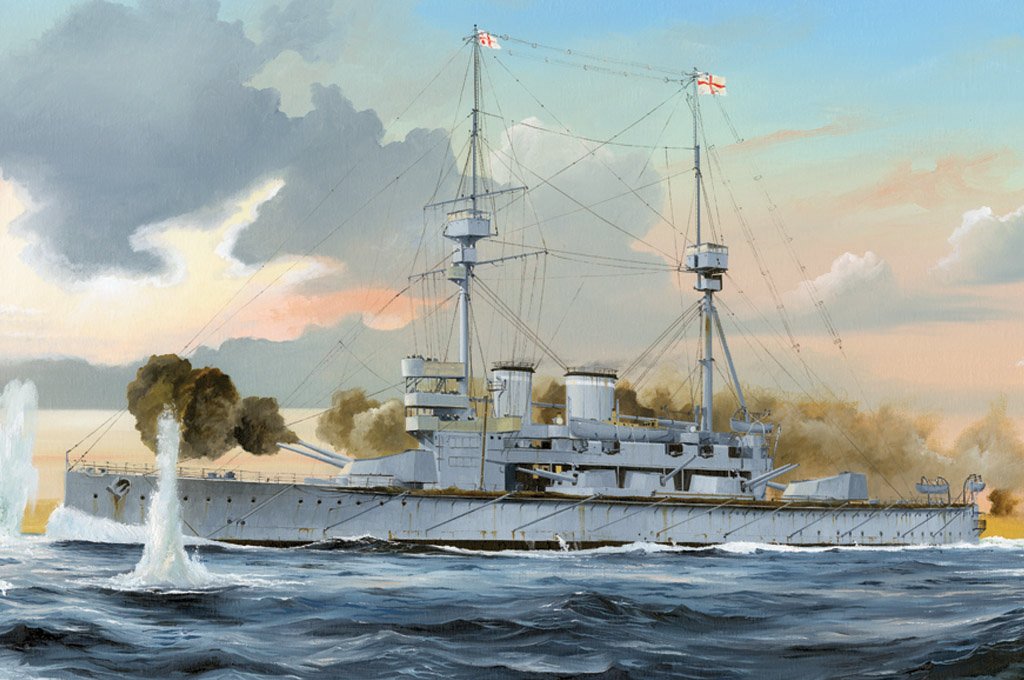【中古】【非常に良い】ホビーボス 1/350 戦艦シリーズ イギリス海軍 戦艦ロード・ネルソン プラモデル 86508