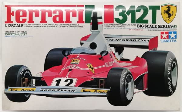 【中古】【非常に良い】1/12 ビッグスケールシリーズ No.17 75年 フェラーリ 312T プラモデル｜ドリエムコーポレーション
