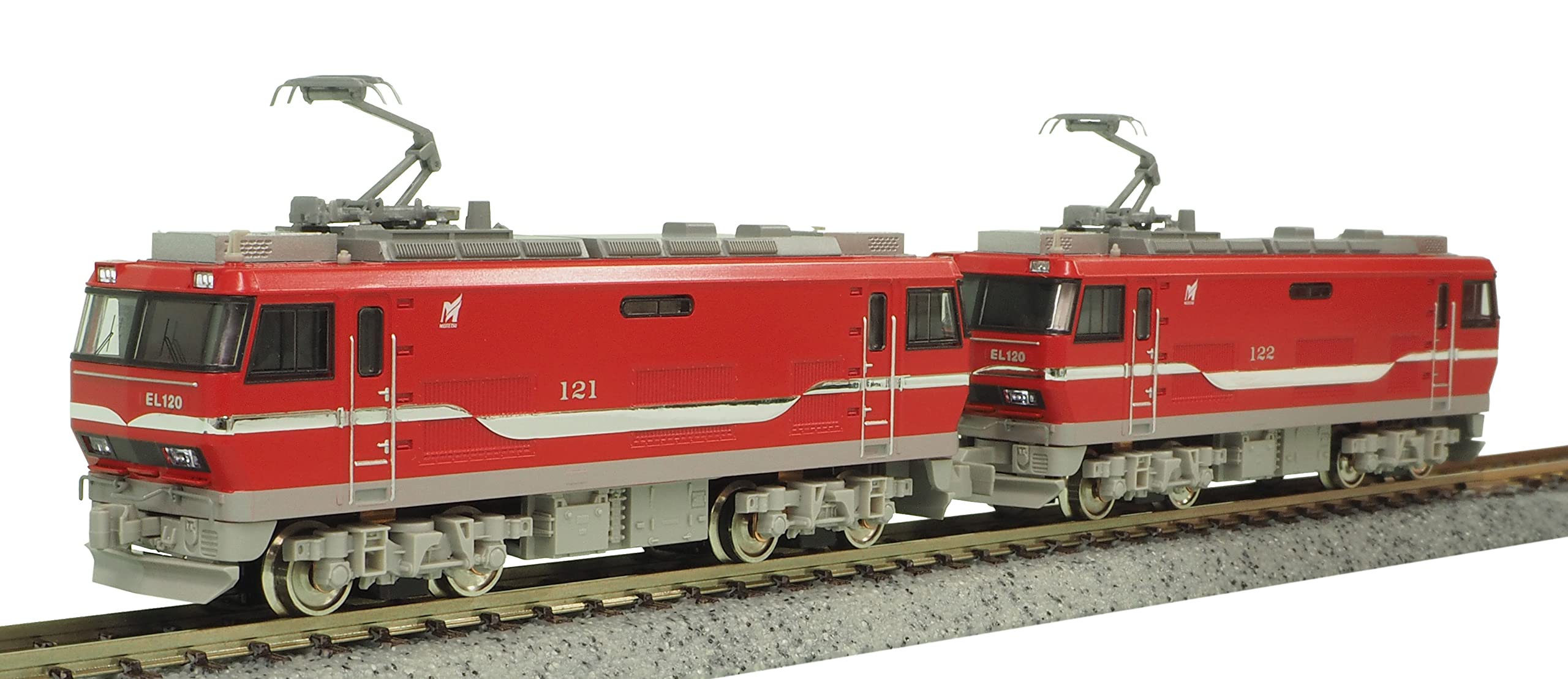【中古】【非常に良い】グリーンマックス Nゲージ 名鉄EL120形電気機関車 2両 M+T セット 動力付き 30655