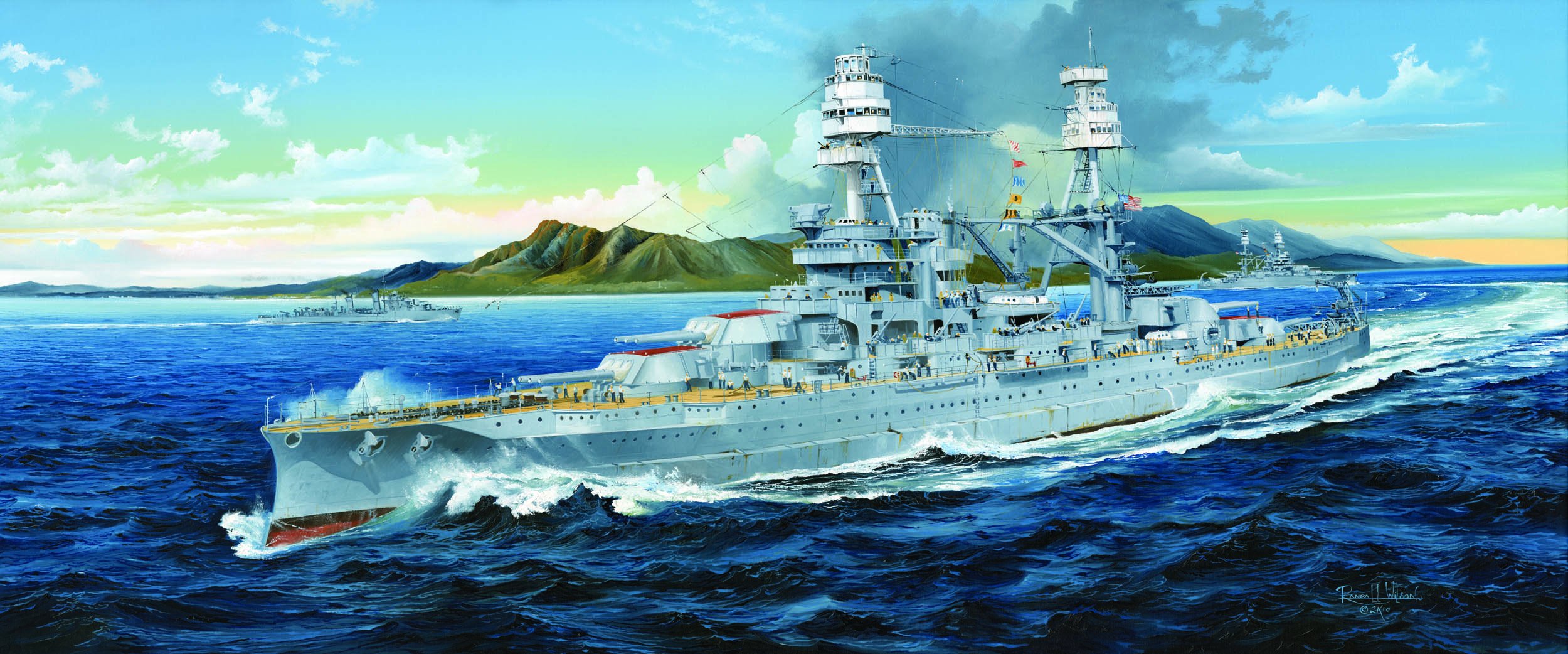 【中古】【非常に良い】トランペッター 1/200 アメリカ海軍戦艦 BB-39 アリゾナ プラモデル[並行輸入品]
