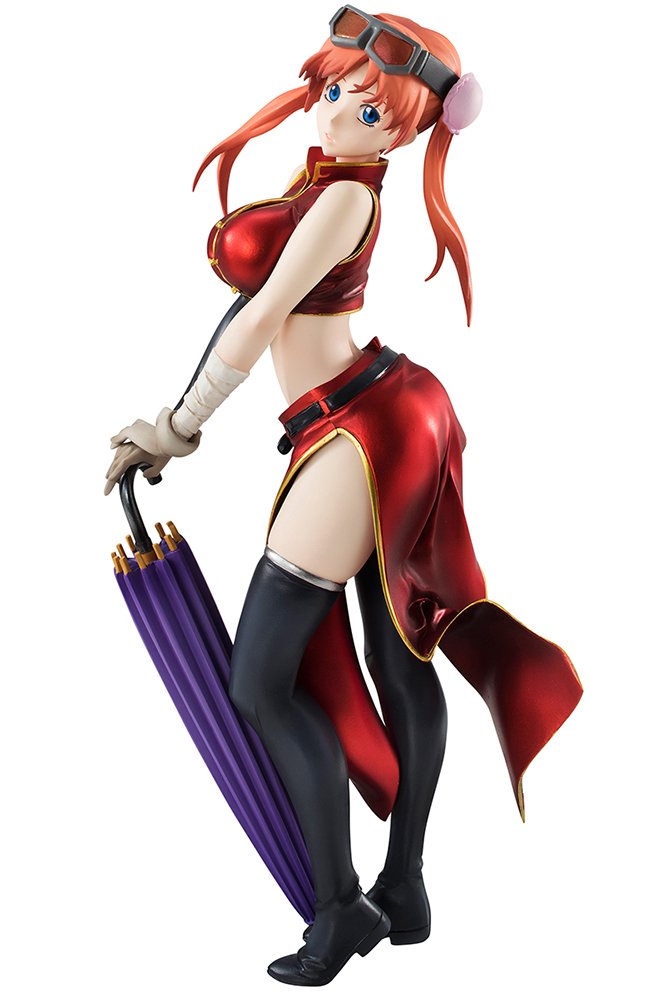 【中古】【非常に良い】G.E.M.シリーズ 銀魂 神楽 2年後 1/8 完成品フィギュア(メガトレショップ等限定)|ドリエムコーポレーション