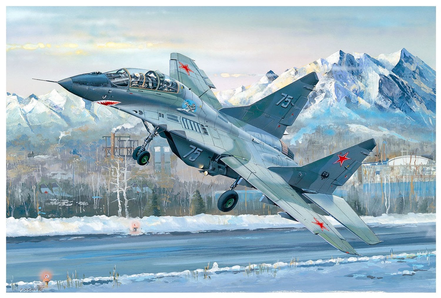 【中古】【非常に良い】トランペッター 1/32 MiG-29UB ファルクラムB型 プラモデル 03226