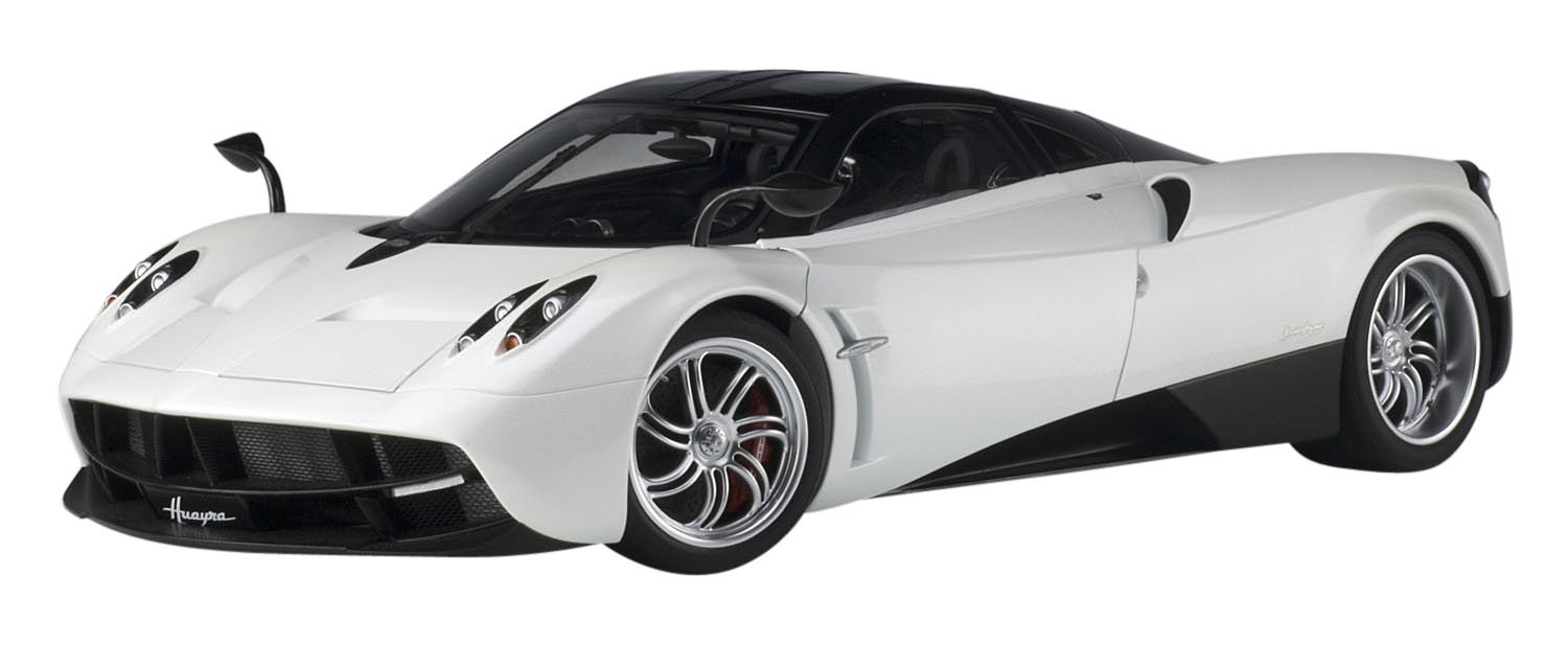 【中古】【人並み外れたに好いたらしい】AUTOart 1/12 パガーニ ウアイラ 白いこと