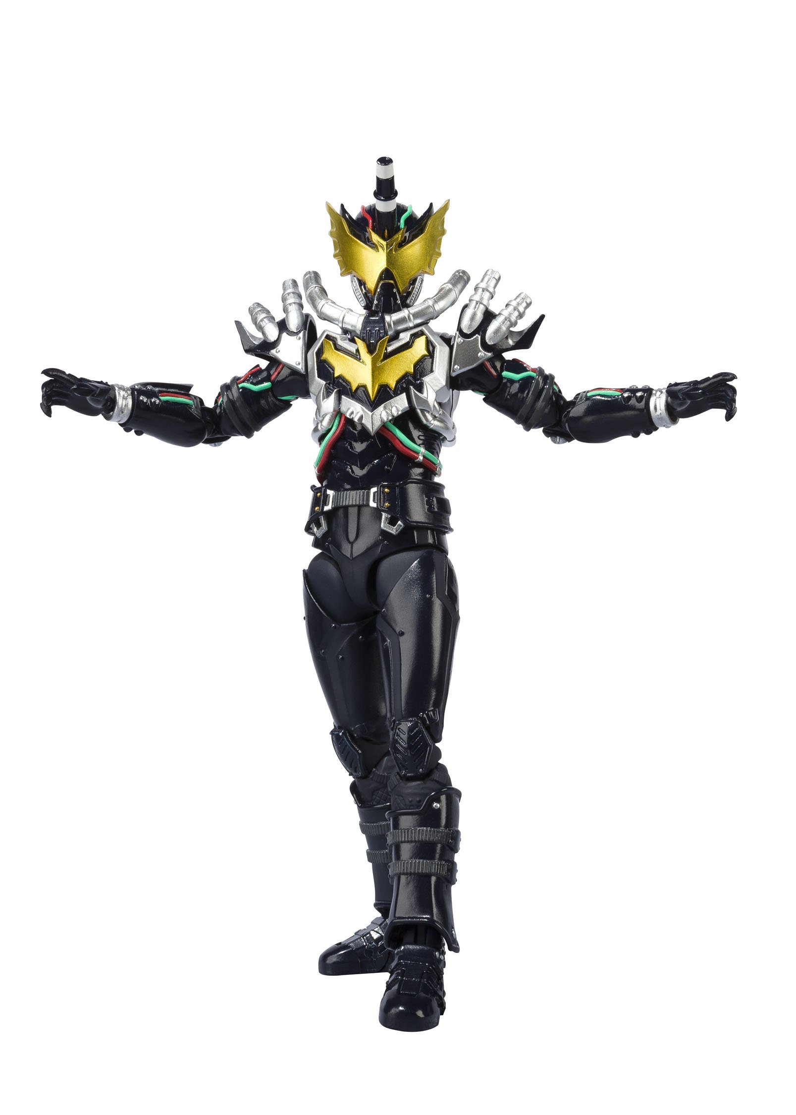 【中古】【非常に良い】TAMASHII NATIONS S.H.フィギュアーツ 仮面ライダービルド ナイトローグ 約150mm ABS&PVC製 塗装済み可動フィギュア｜ドリエムコーポレーション