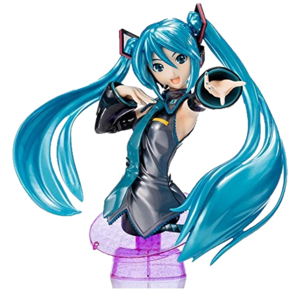 【中古】【非常に良い】フィギュアライズバスト 初音ミク[リミテッドカラー] プラモデル(ワンダーフェスティバル2018[冬]限定) 6,605円