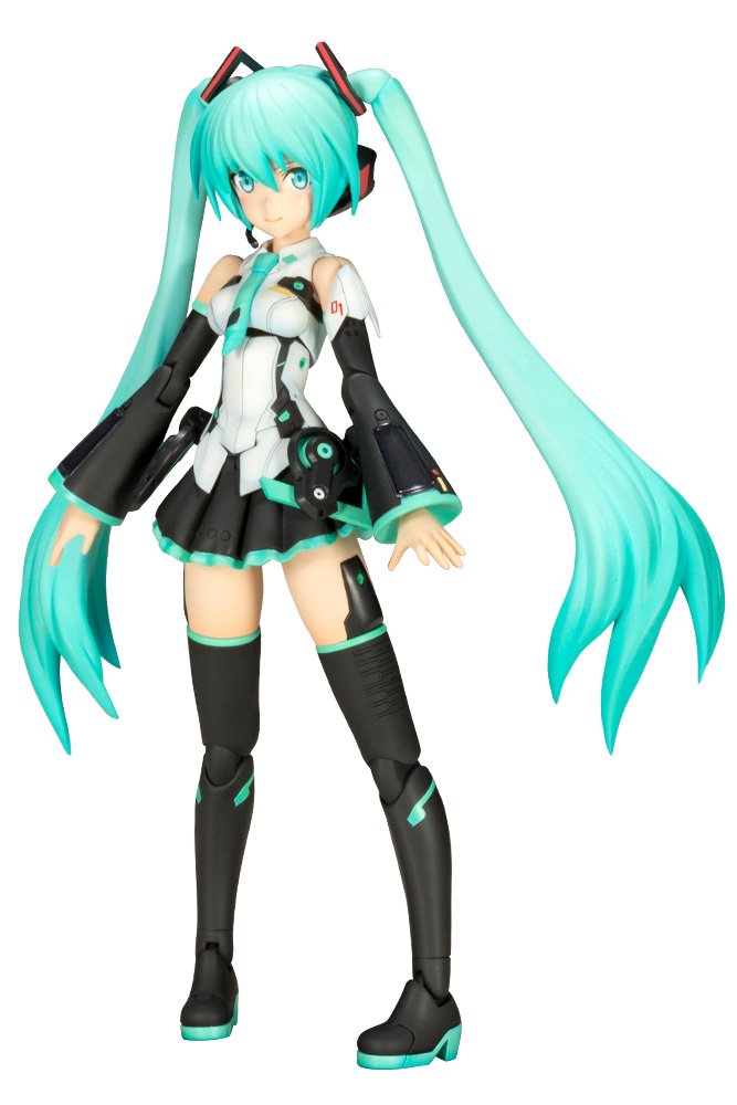 【中古】【非常に良い】壽屋 フレームアームズ・ガール フレームミュージック・ガール 初音ミク 全高約150mm NONスケール プラモデル KOTKTOFG059｜ドリエムコーポレーション