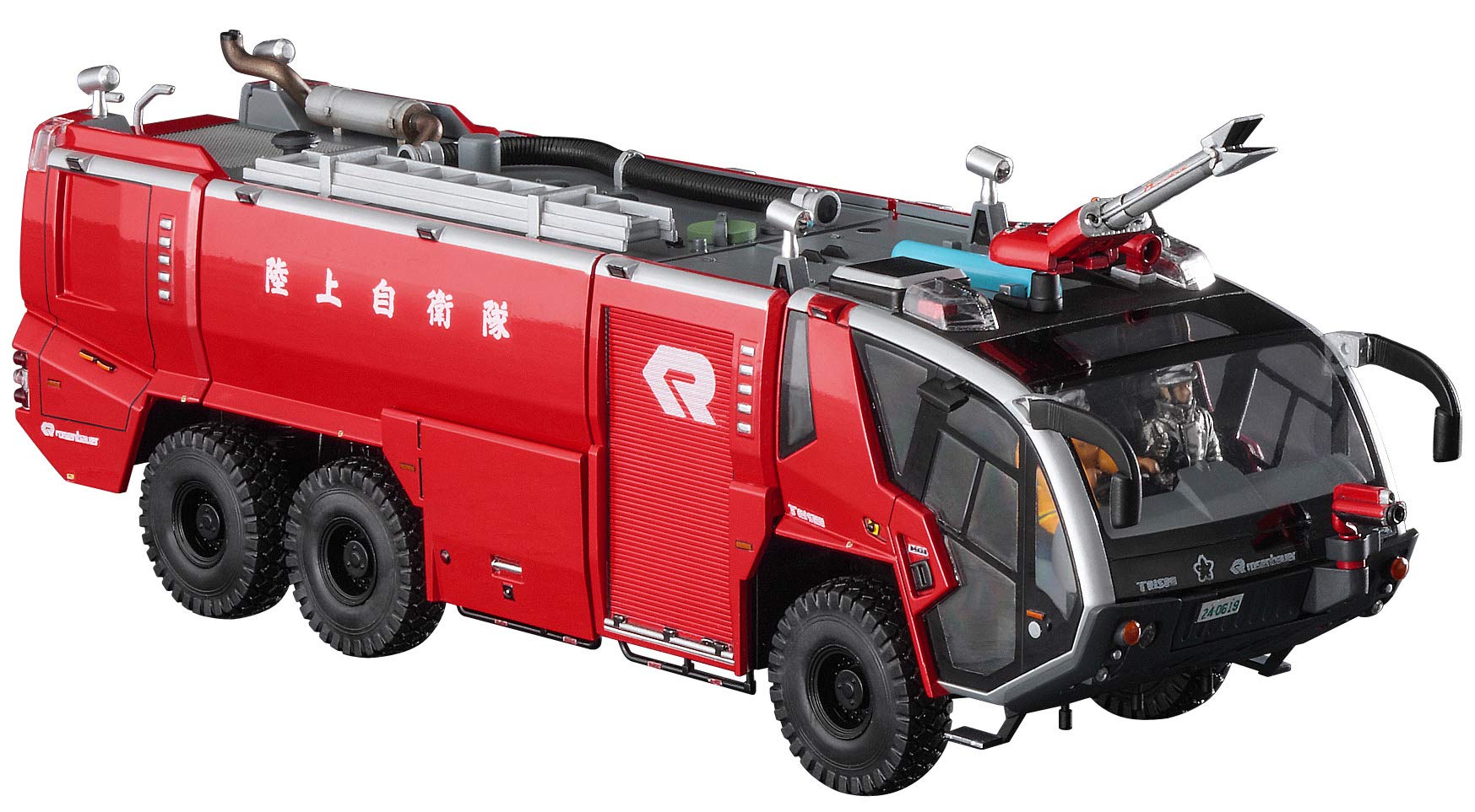 【中古】【非常に良い】ハセガワ 1/72 サイエンスワールドシリーズ ローゼンバウアー パンサー 6×6 空港用化学消防車 プラモデル SW05
