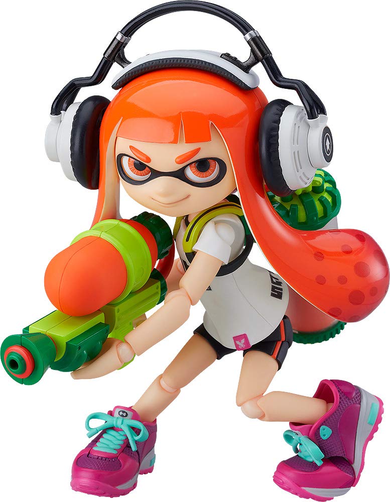 【中古】【非常に良い】figma Splatoon Splatoon ガール ノンスケール ABS&PVC製 塗装済み可動フィギュア