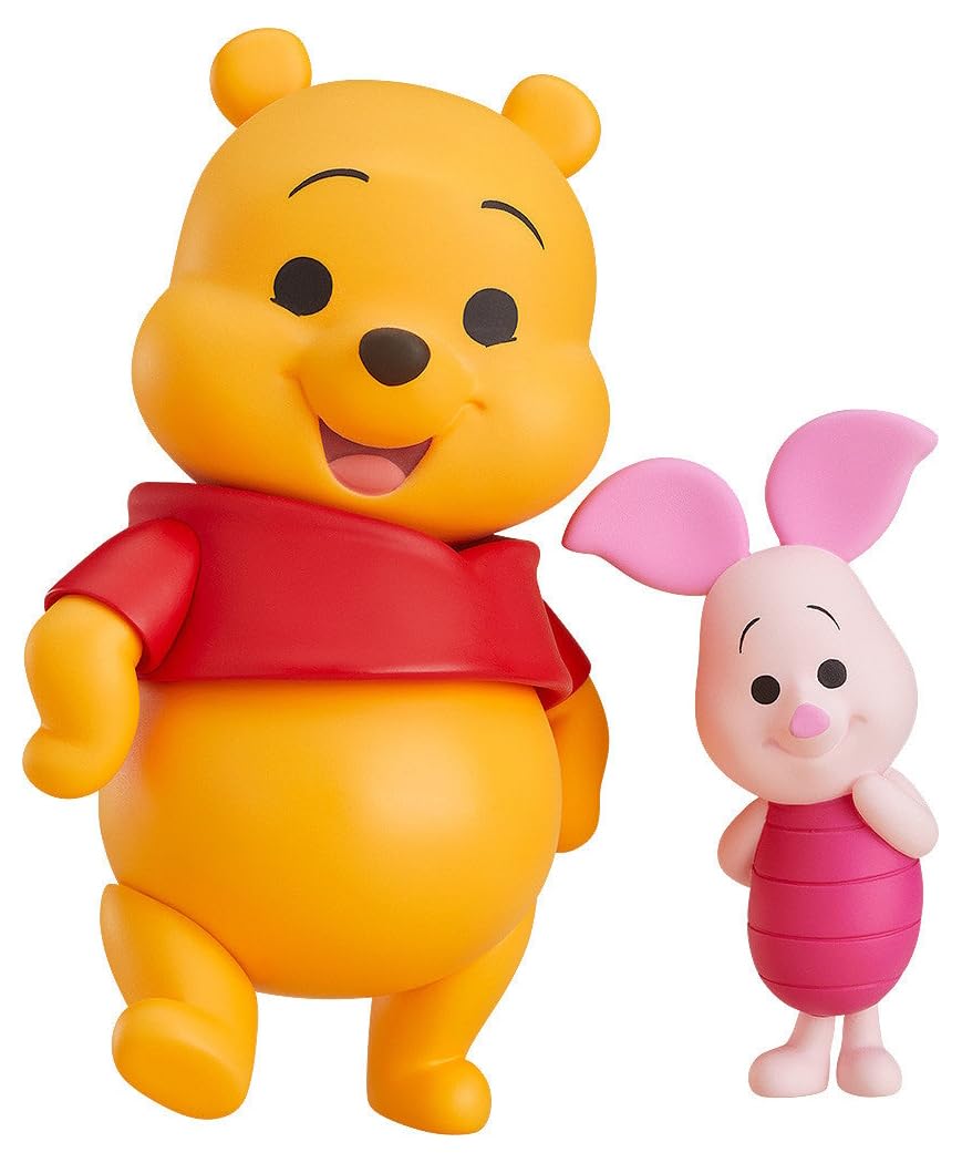 【中古】【非常に良い】ねんどろいど くまのプーさん プーさん&ピグレットセット ノンスケール ABS&PVC製 塗装済み可動フィギュア