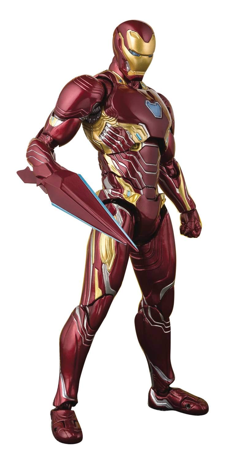 【中古】【非常に良い】Bandai 魂ネイション S.H.Figuarts 映画『アベンジャーズ/インフィニティ・ウォー』アイアンマン MK-50 ナノ 武器セット アクションフィギュア