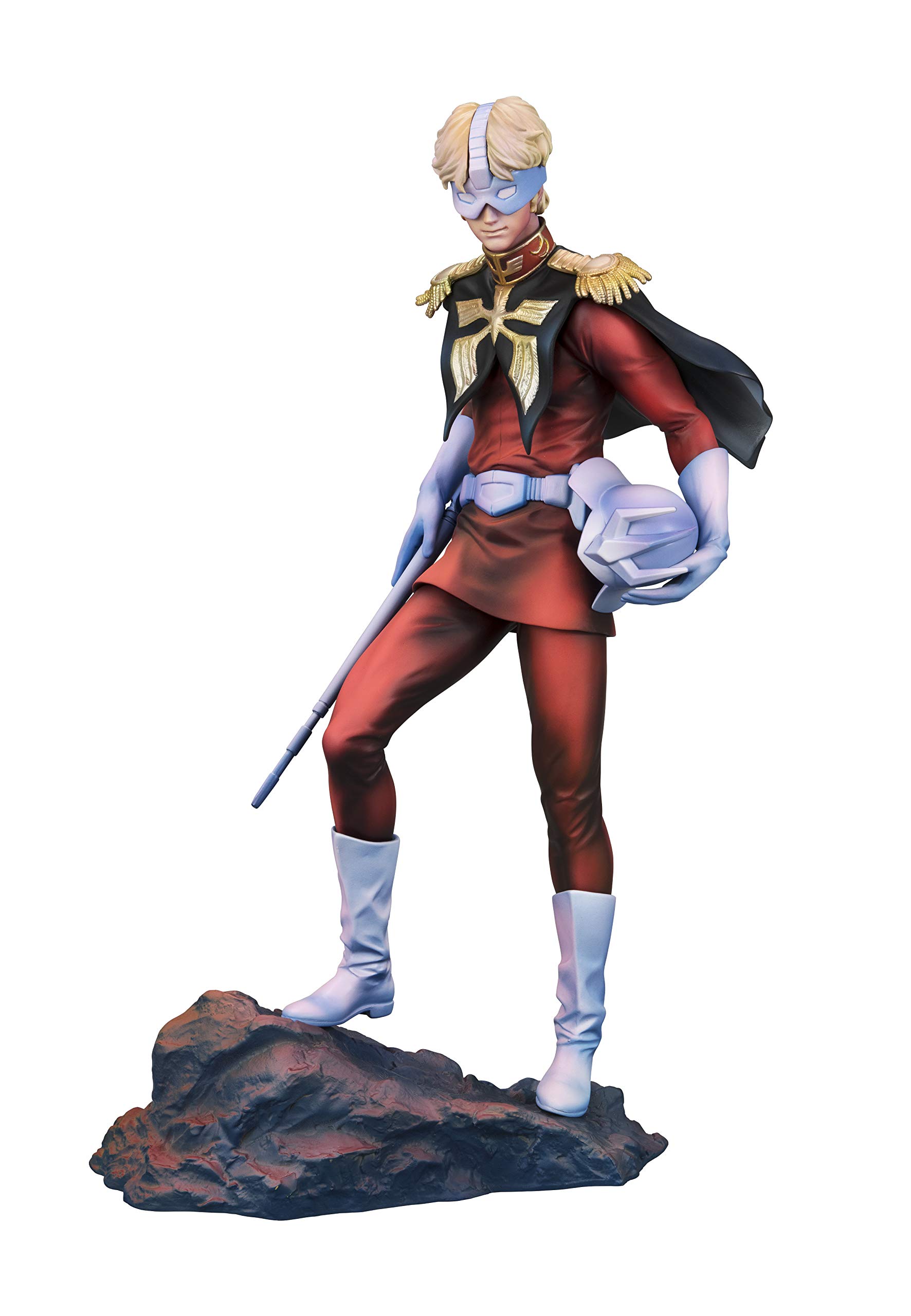 【中古】【非常に良い】GGG 機動戦士ガンダム シャア・アズナブル アートグラフィックス 約220mm PVC製 塗装済み完成品フィギュア