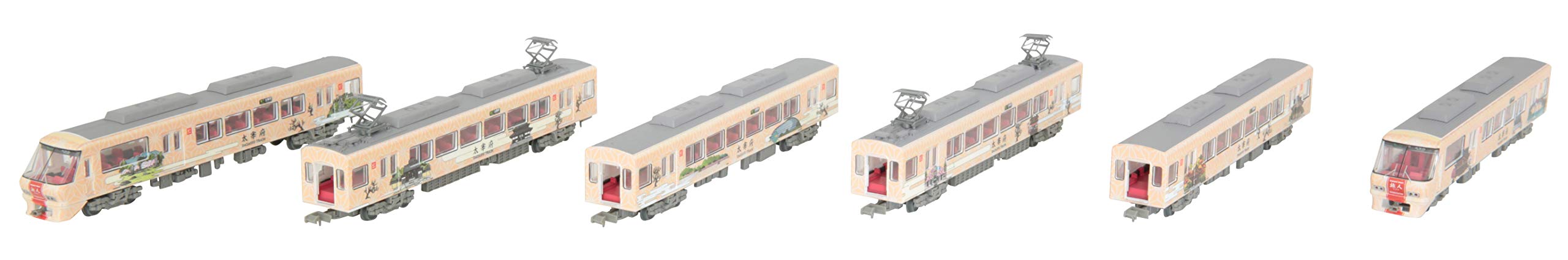 【中古】【非常に良い】鉄道コレクション 鉄コレ 西日本鉄道 8000形 旅人-たびとー 6両セット ジオラマ用品 (メーカー初回受注限定生産)｜ドリエムコーポレーション