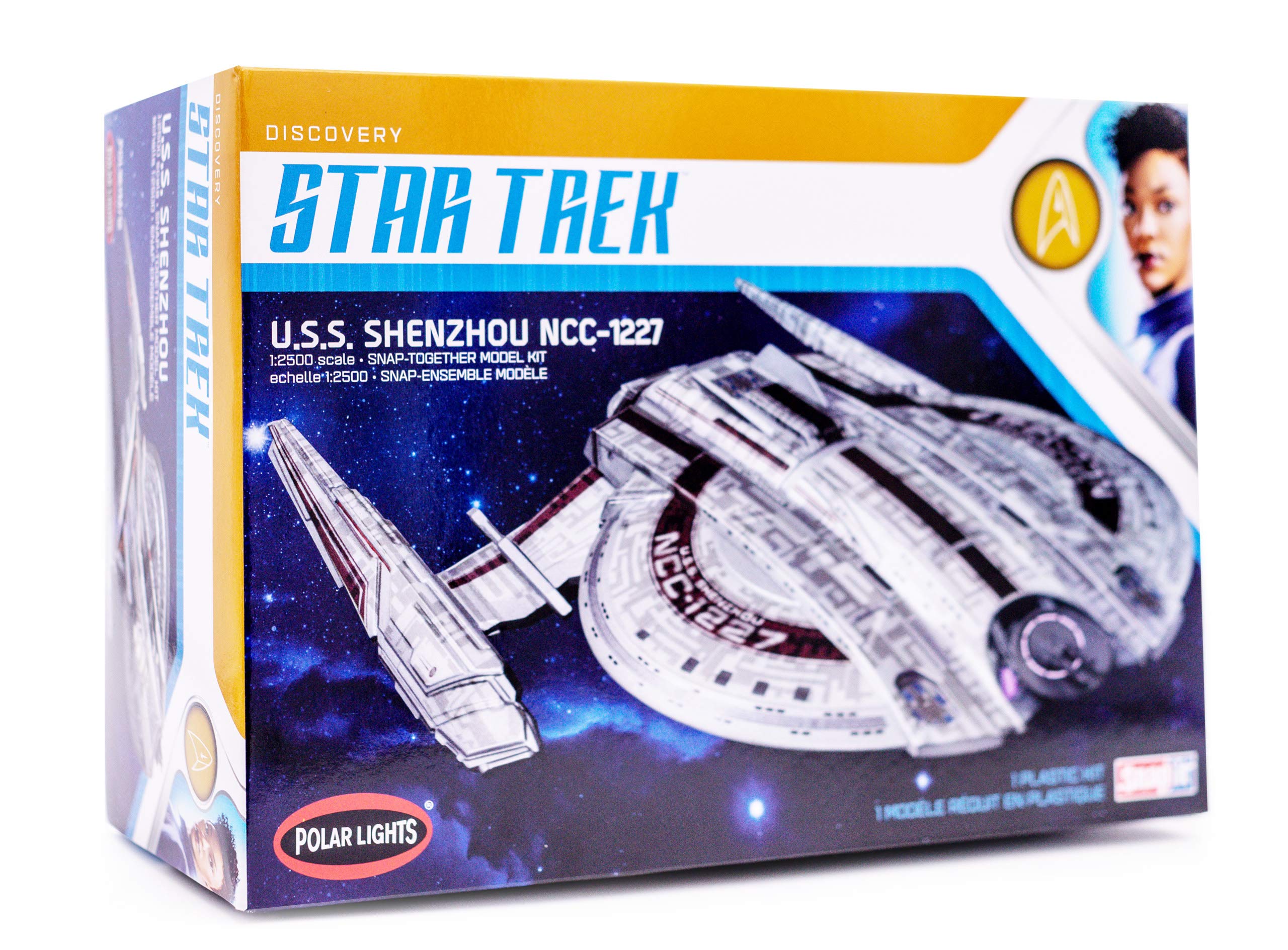【中古】【非常に良い】ポーラライツ スタートレック:ディスカバリー NCC-1227 U.S.S.シェンジョウ 1/2500スケール プラモデル POL967|ドリエムコーポレーション