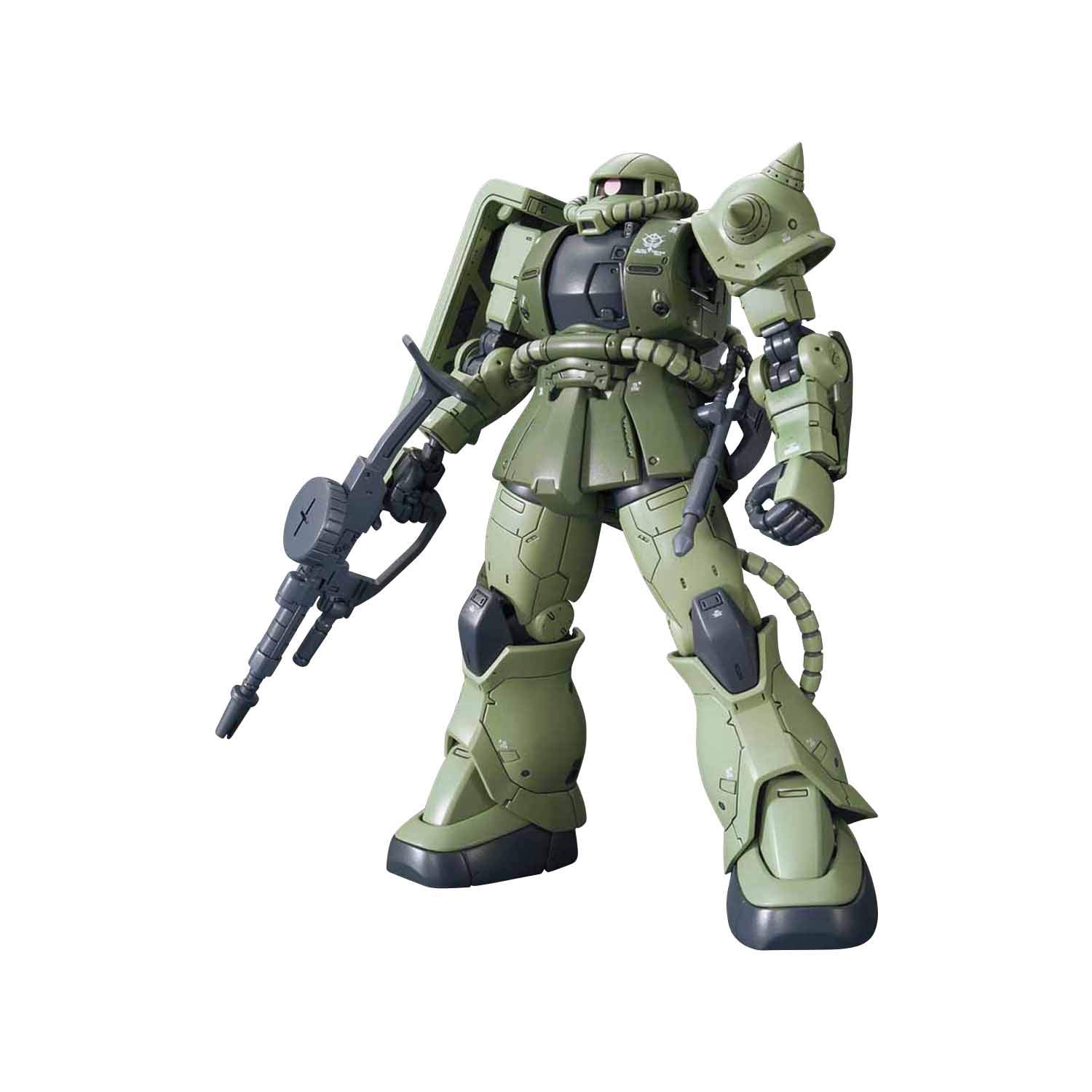 【中古】【非常に良い】HG 機動戦士ガンダム THE ORIGIN ザクII C型/C-5型 1/144スケール 色分け済みプラモデル
