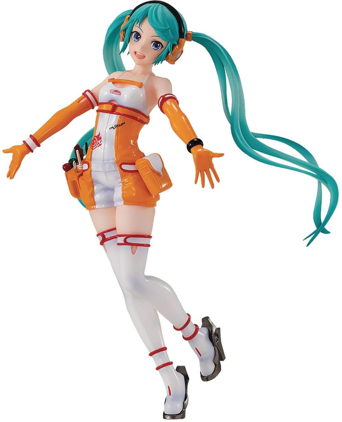 【中古】【非常に良い】POP UP PARADE 初音ミク GTプロジェクト レーシングミク 2010 Ver. ノンスケール ABS&PVC製 塗装済み完成品フィギュア