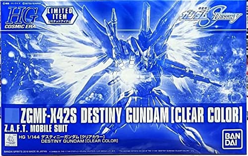 【中古】【非常に良い】BANDAI 【イベント限定】HG 1/144 デスティニーガンダム [クリアカラー] 機動戦士ガンダムSEED DESTINY