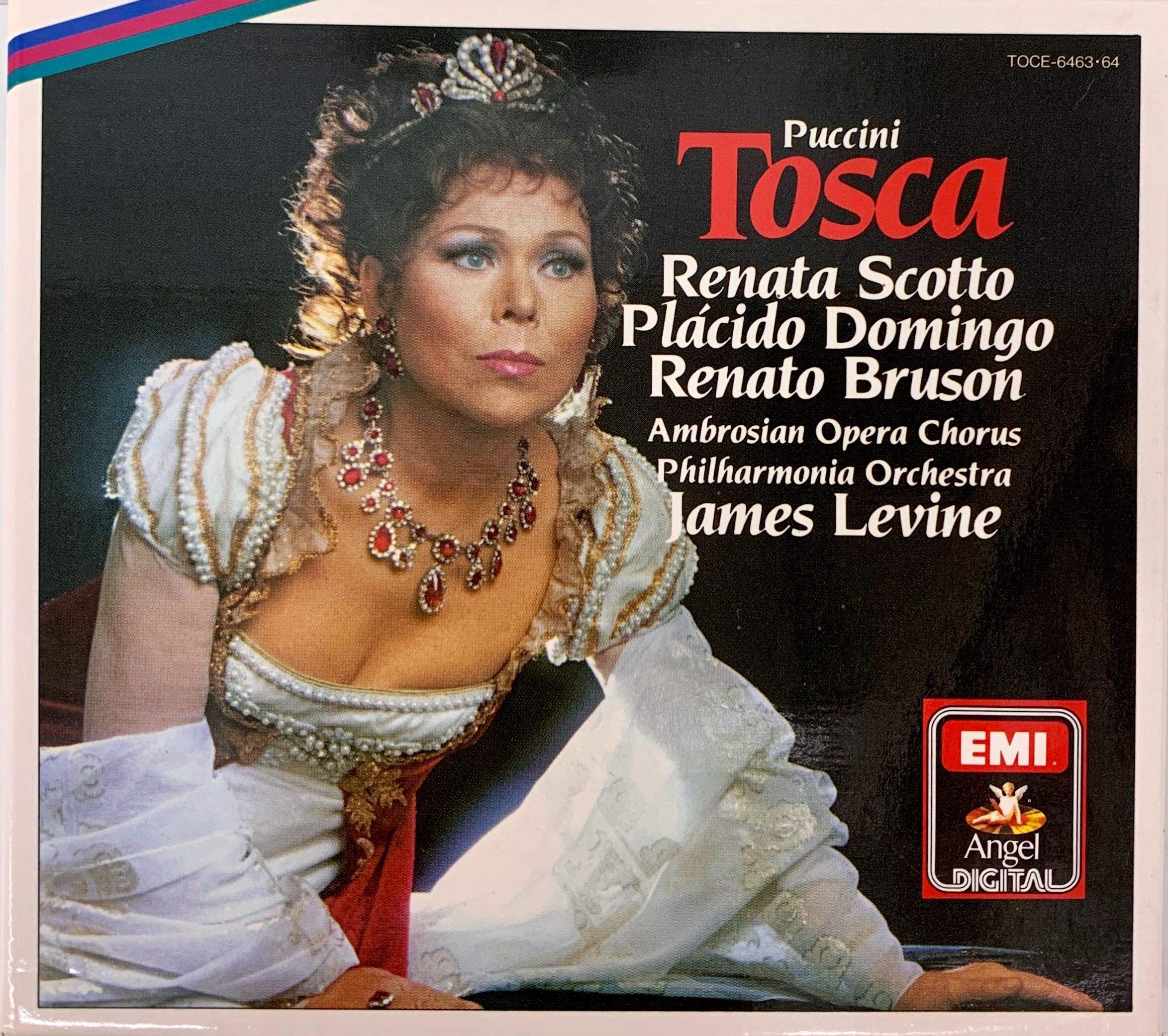 【中古】【非常に良い】Tosca: Levine / Philharmonia Orc. / Scotto Domingo Bruson