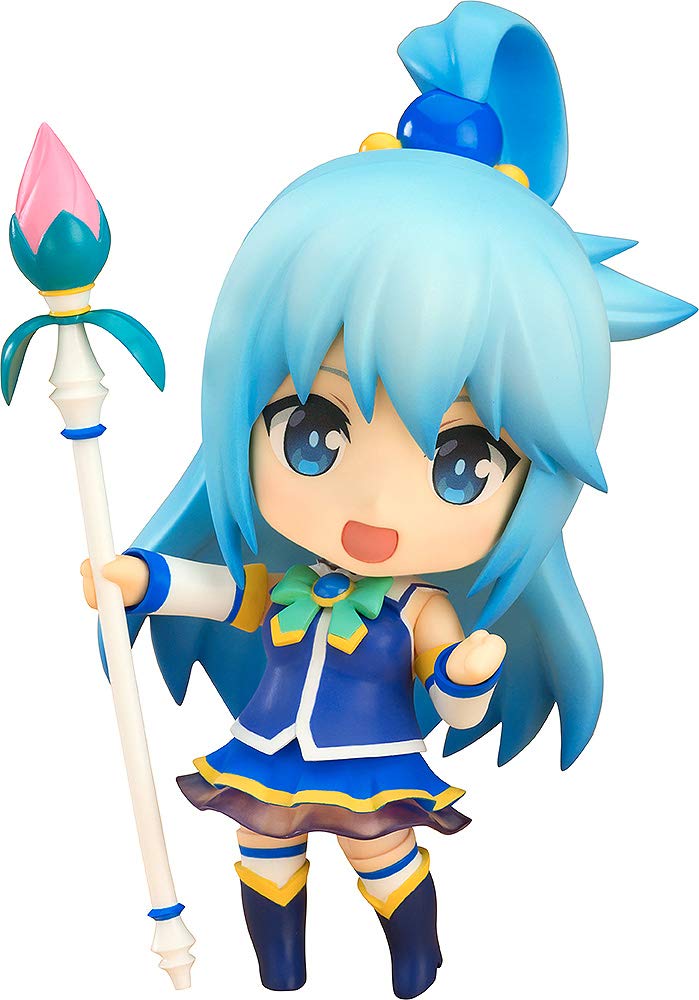 【中古】【非常に良い】ねんどろいど この素晴らしい世界に祝福を！ アクア ノンスケール ABS&PVC製 塗装済み可動フィギュア 二次再販分