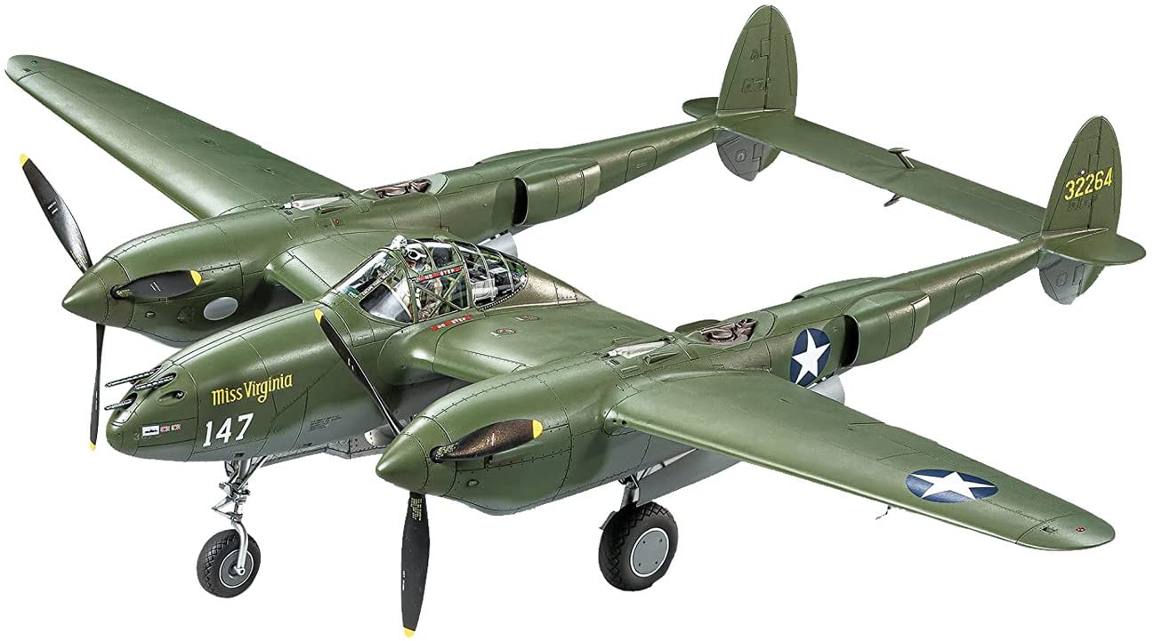 【中古】【非常に良い】タミヤ(TAMIYA) 1/48 傑作機シリーズ No.120 ロッキード P-38F/G ライトニング プラモデル 61120 7,523円