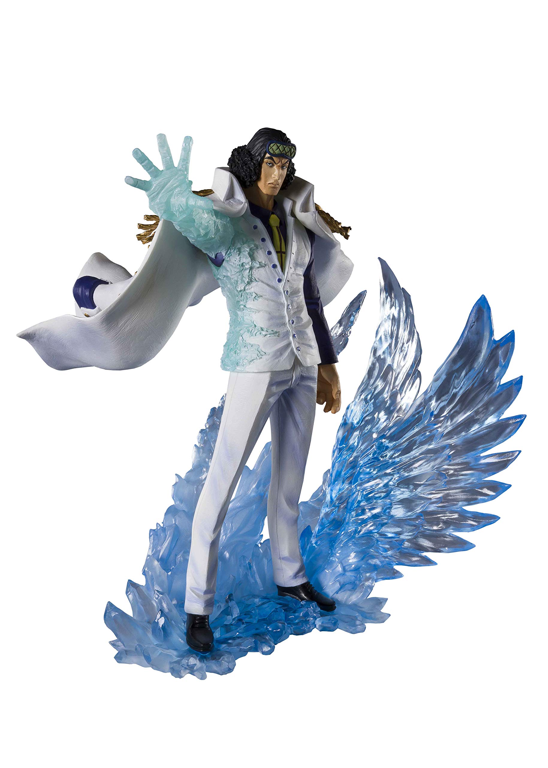 【中古】【非常に良い】TAMASHII NATIONS フィギュアーツZERO ONE PIECE 三大将 クザン -青雉- 約200mm PVC&ABS製 塗装済み完成品フィギュア