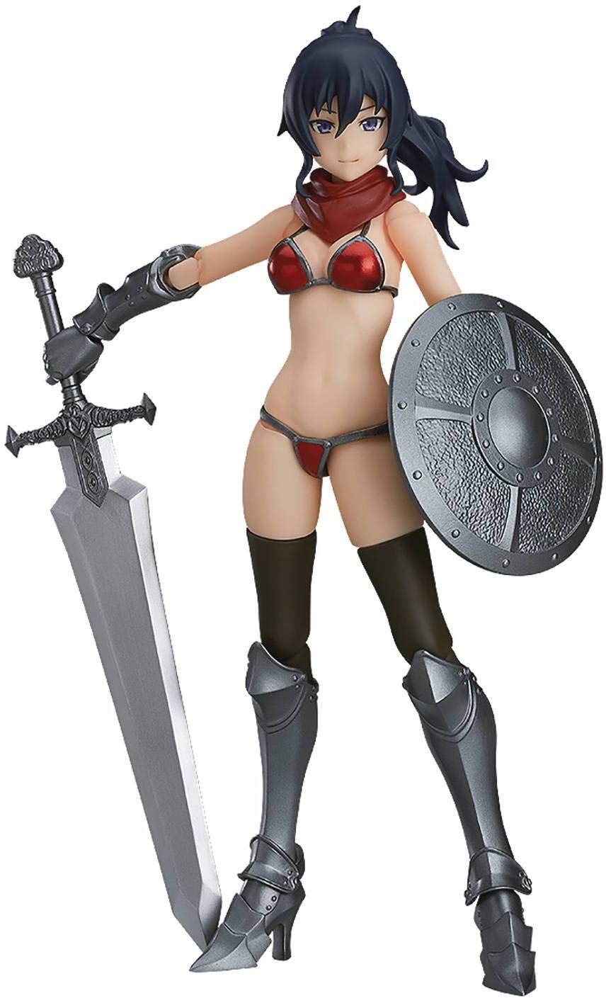 【中古】【非常に良い】figma figma styles ビキニアーマー [マコト] ノンスケール ABS&PVC製 塗装済み可動フィギュア