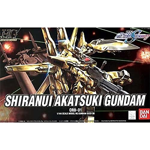【中古】【非常に良い】BANDAI SPIRITS(バンダイ スピリッツ) HG 機動戦士ガンダムSEED DESTINY シラヌイアカツキガンダム 1/144スケール 色分け済みプラモデル