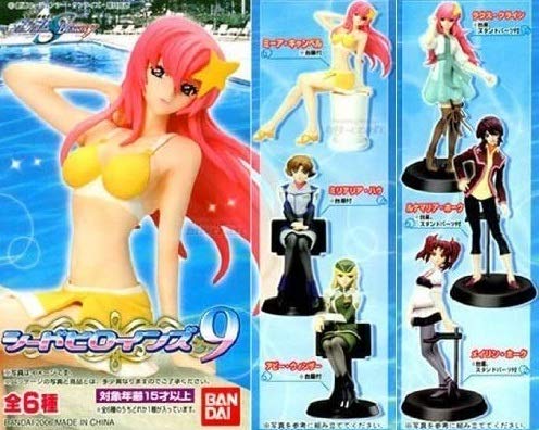 【中古】【非常に良い】機動戦士ガンダムSEED DESTINY シードヒロインズ9 全6種セット｜ドリエムコーポレーション
