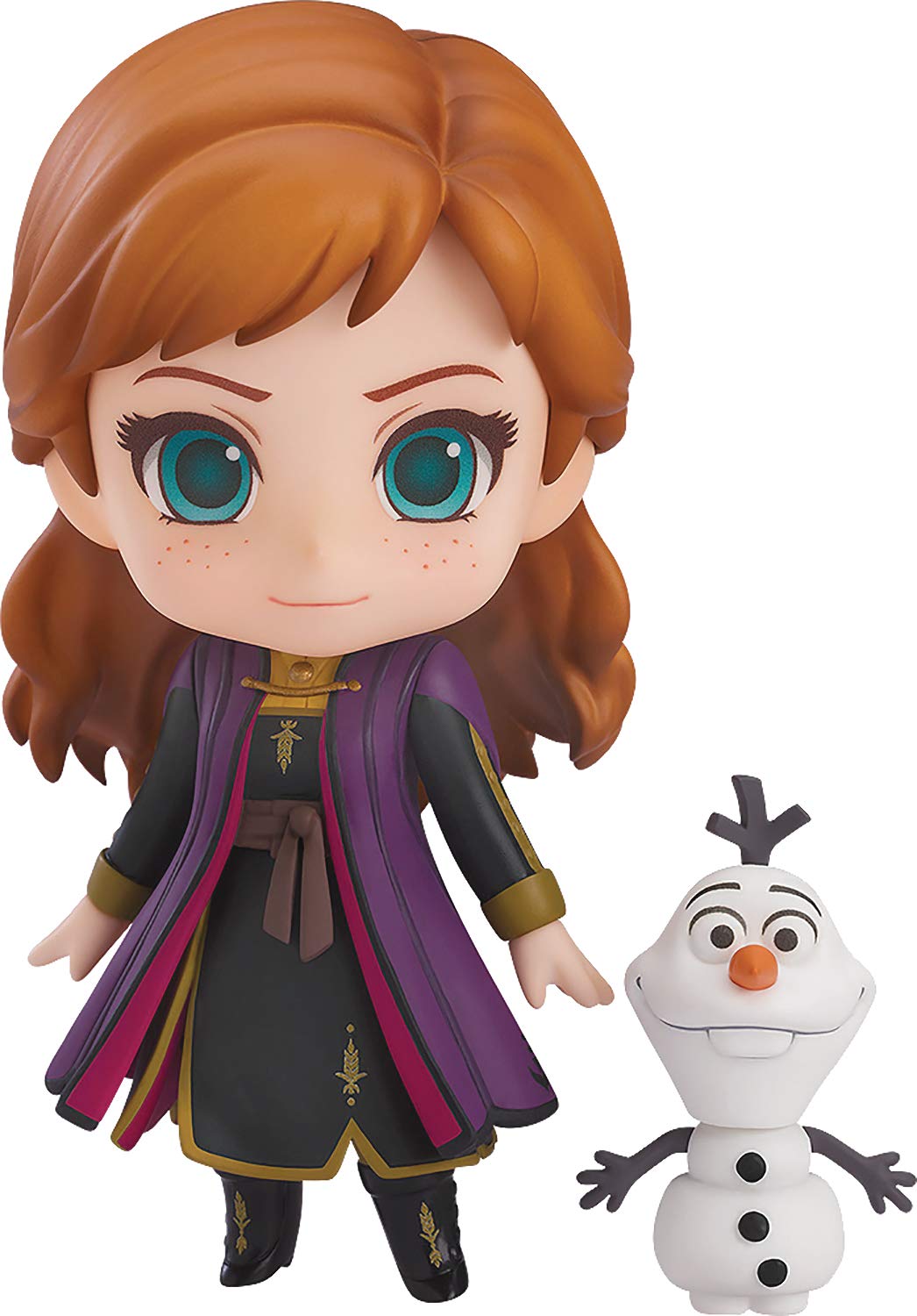 【中古】【非常に良い】ねんどろいど ディズニー アナと雪の女王2 アナ Travel Dress Ver. ノンスケール ABS&PVC製 塗装済み可動フィギュア G12221
