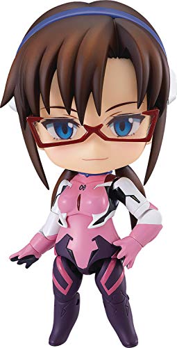 【中古】【非常に良い】ねんどろいど ヱヴァンゲリヲン新劇場版 真希波・マリ・イラストリアス プラグスーツVer. ノンスケール ABS&PVC製 塗装済み可動フィギュア