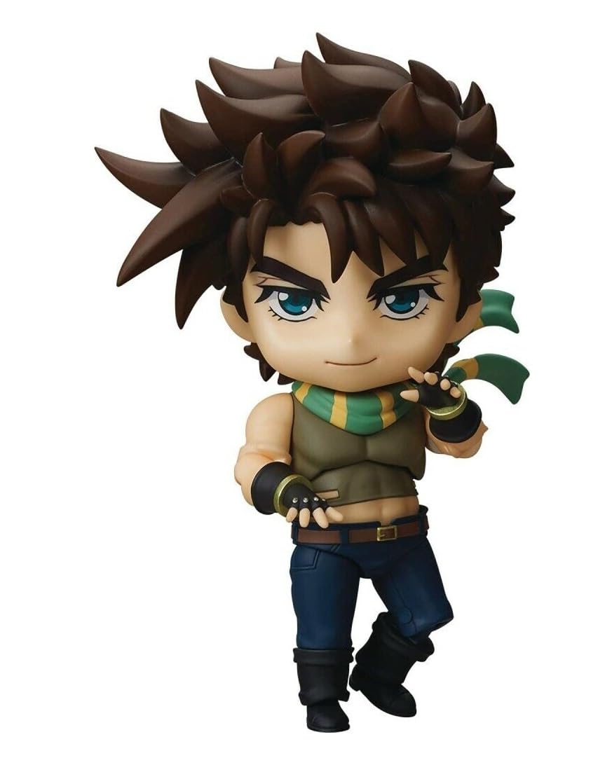 【中古】【非常に良い】メディコス ねんどろいど TVアニメ『ジョジョの奇妙な冒険』 ジョセフ・ジョースター ノンスケール ABS&PVC製 塗装済み可動フィギュア ME768614