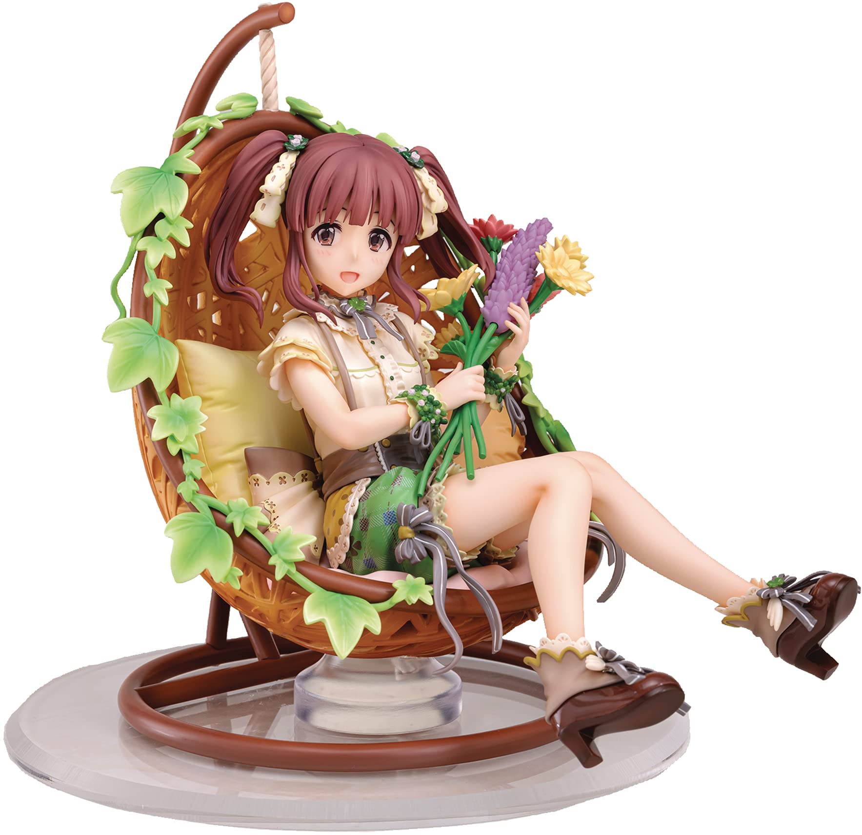 【中古】【非常に良い】大網 アイドルマスター シンデレラガールズ 緒方 智絵里 マイ・フェアリーテイルver. 1/8スケール PVC製 塗装済み 完成品 フィギュア AMIF-CG-006