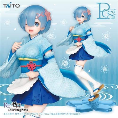 【中古】【非常に良い】タイトー Re:ゼロから始める異世界生活 プレシャスフィギュア レム和風メイドver.